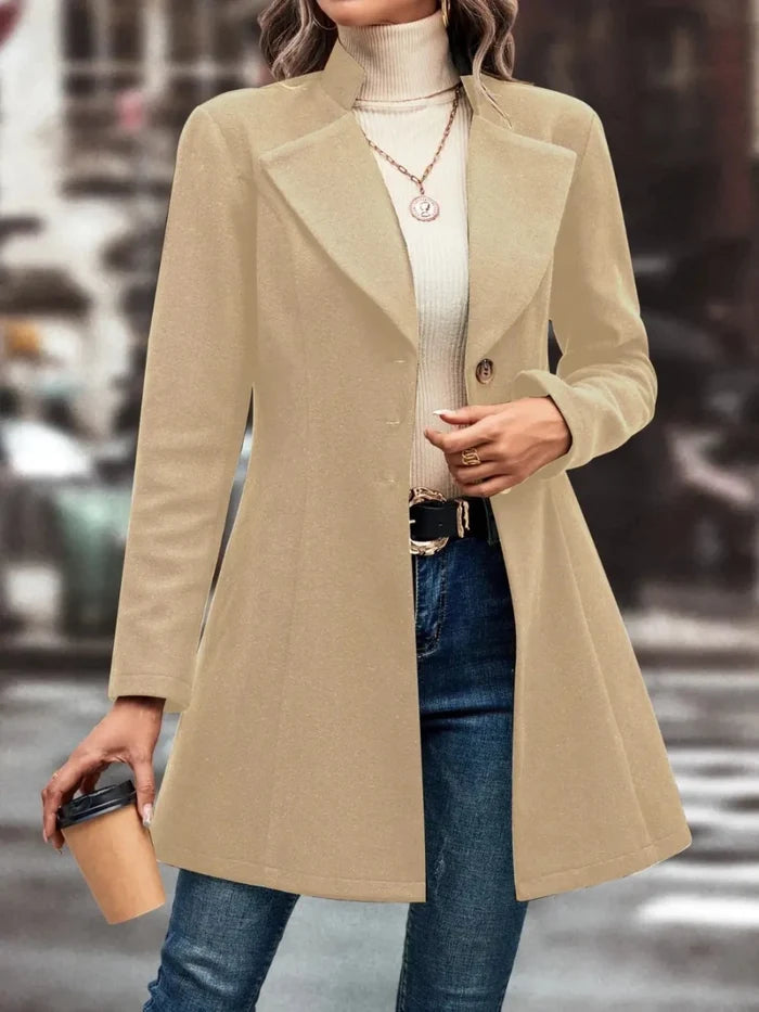 Button Up Longline Coat For Women UK - Allen Fitness | Running Shoes, Leggings & Activewear UK