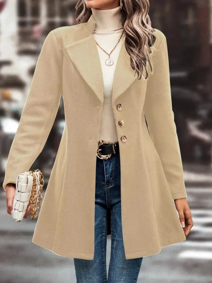 Button Up Longline Coat For Women UK - Allen Fitness | Running Shoes, Leggings & Activewear UK