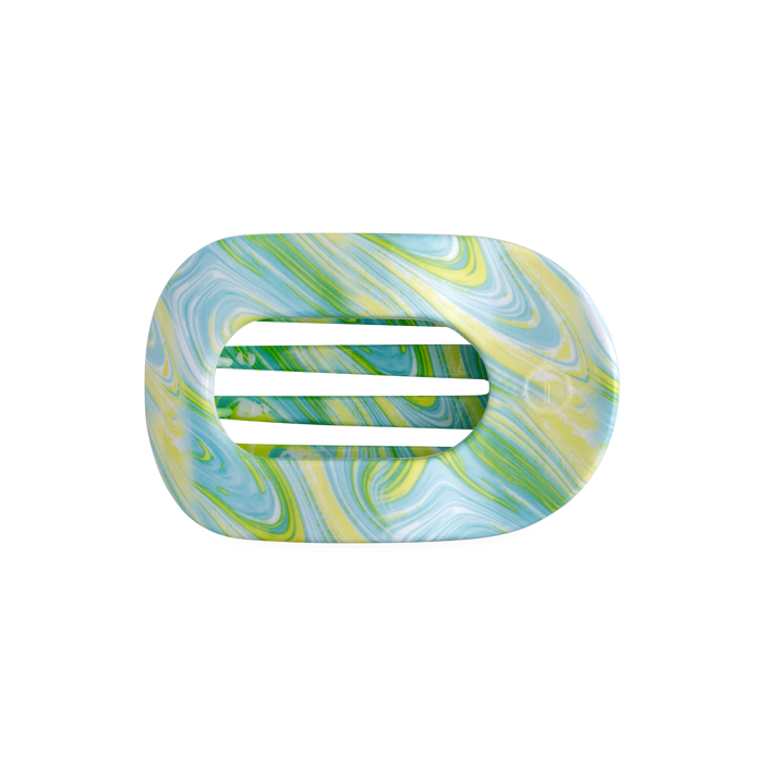 By the Sea Shore | Medium | Flat Round Hair Clip