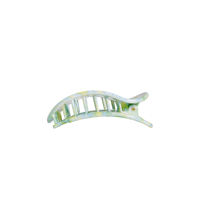 By the Sea Shore | Small | Flat Round Hair Clip