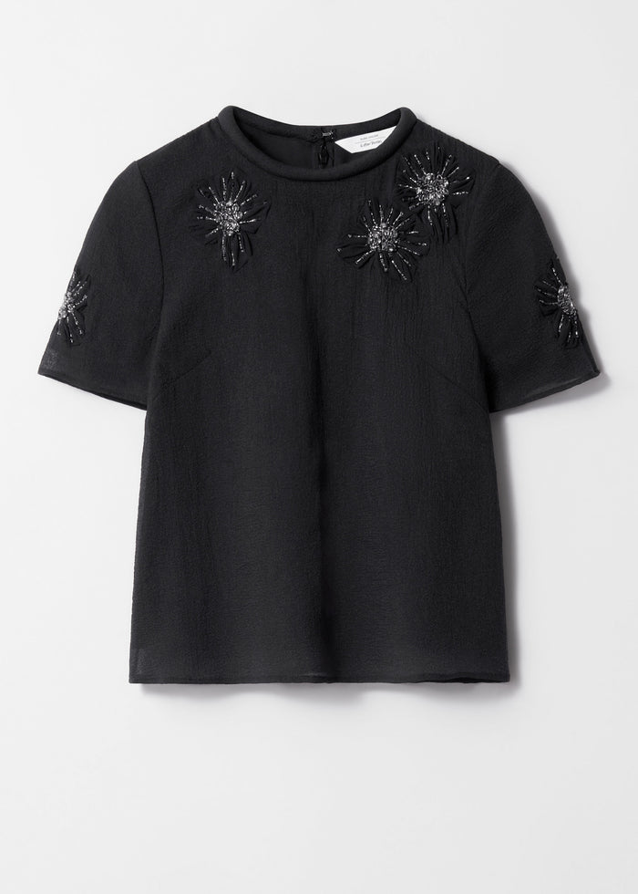 & Other Stories - Caitlyn Top - Black -