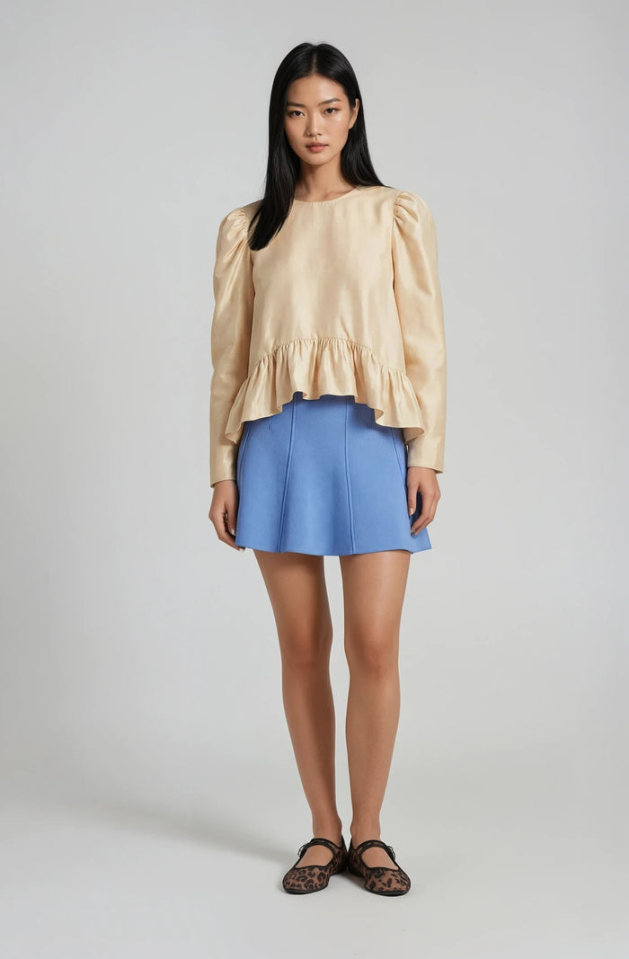 & Other Stories - Camilla Scuba Skirt - Blue -