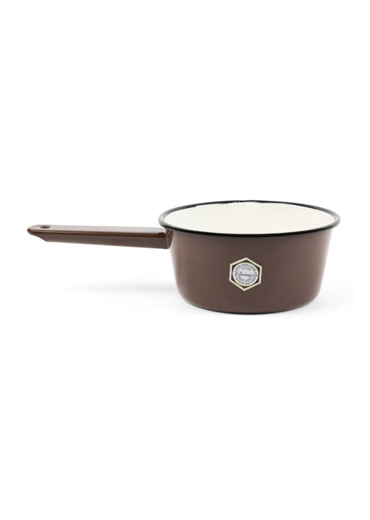 Crow Canyon Home - Camp Wandawega x CCH Sauce Pot - Brown & Cream -