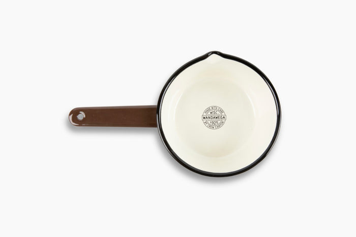 Crow Canyon Home - Camp Wandawega x CCH Sauce Pot - Brown & Cream -