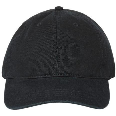 CAP AMERICA Relaxed Golf Dad Hat-CAP AMERICA-Black-OSFM-Thread Logic