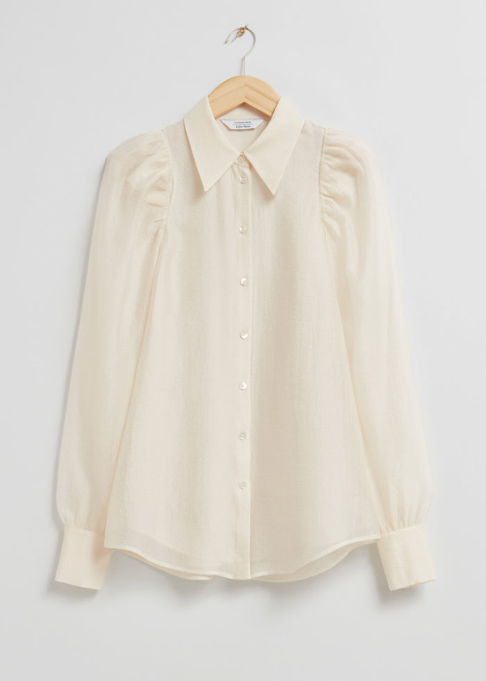 & Other Stories - Carlina Blouse - White -