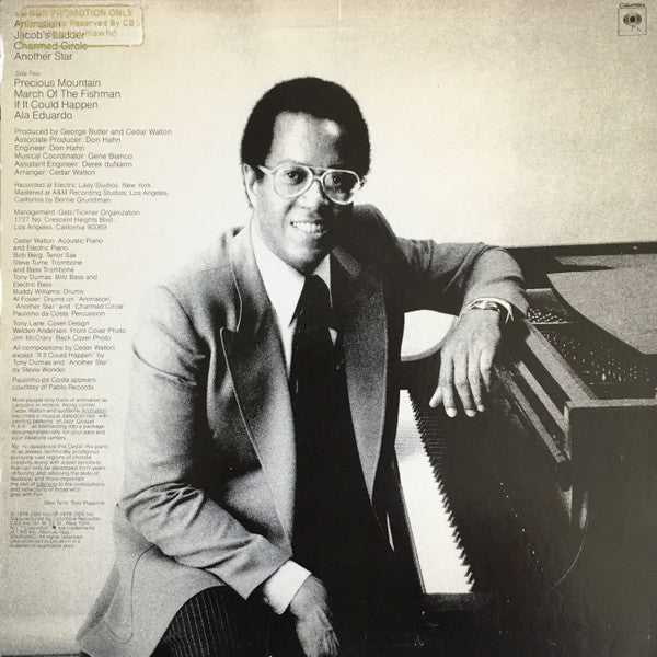 Cedar Walton - Animation (1978 PROMO)