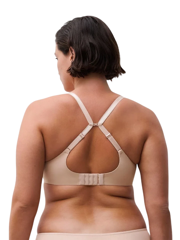 Chantelle Norah Chic Plunge T-Shirt Bra Nude