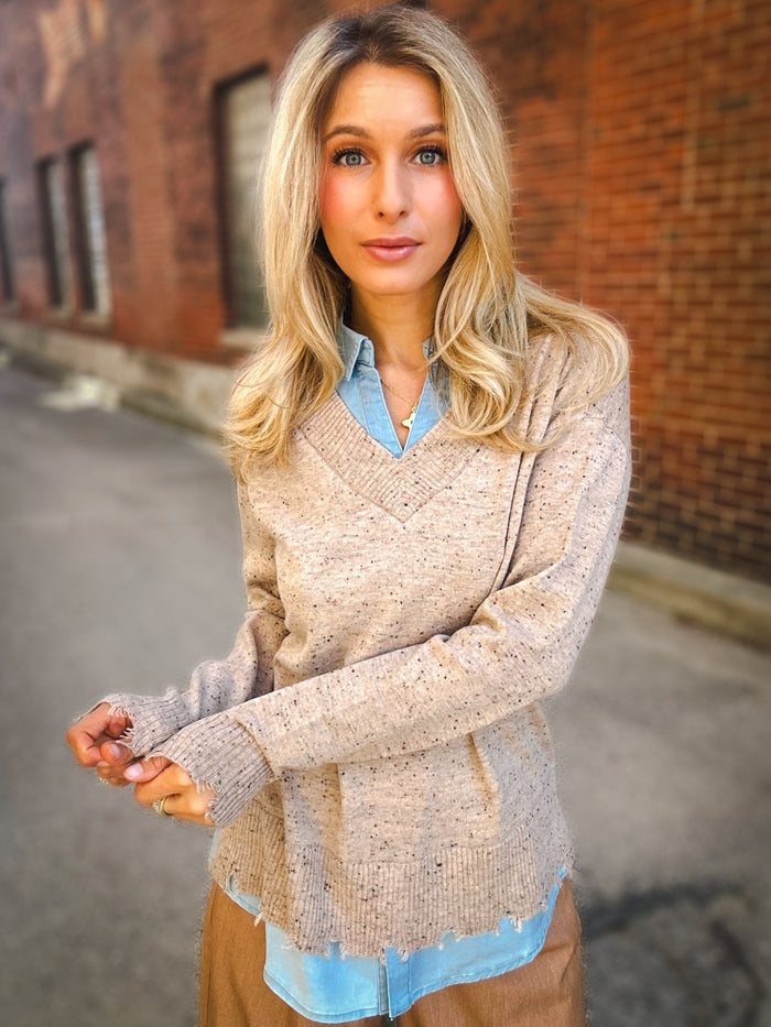 Charlie B Luxe Layers Top
