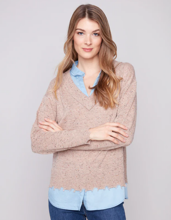 Charlie B Luxe Layers Top