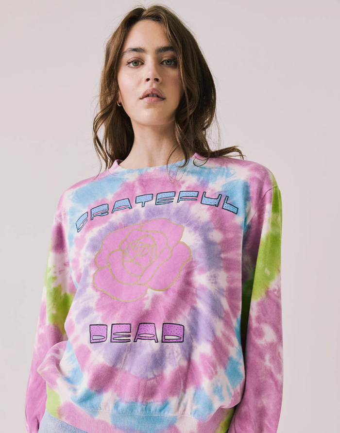Chaser Grateful Dead Rose Logo Long Sleeve