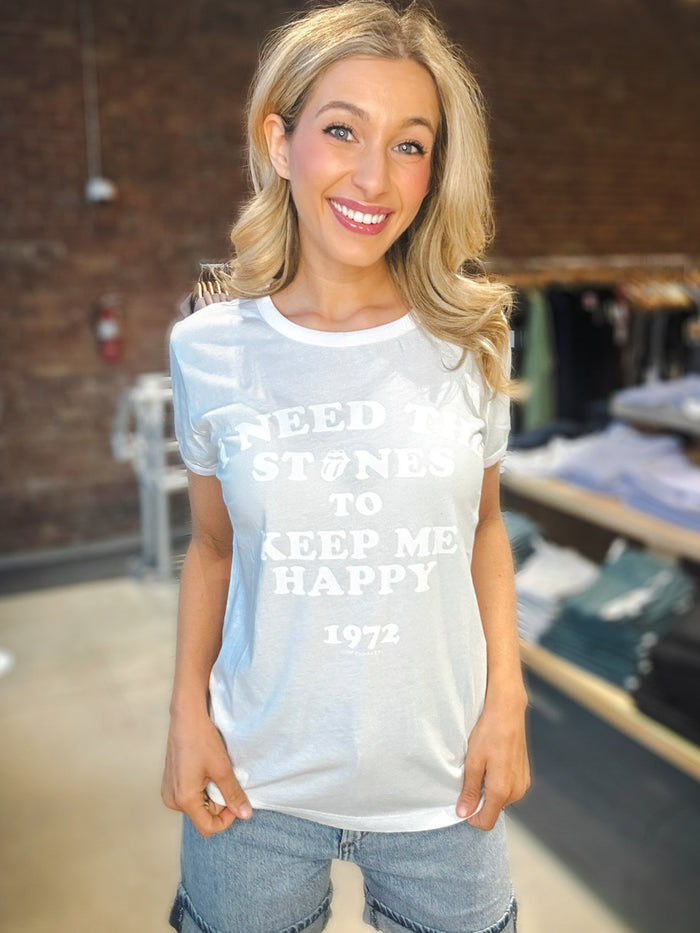 Chaser Rolling Stones - Stones to Make Me Happy Tee