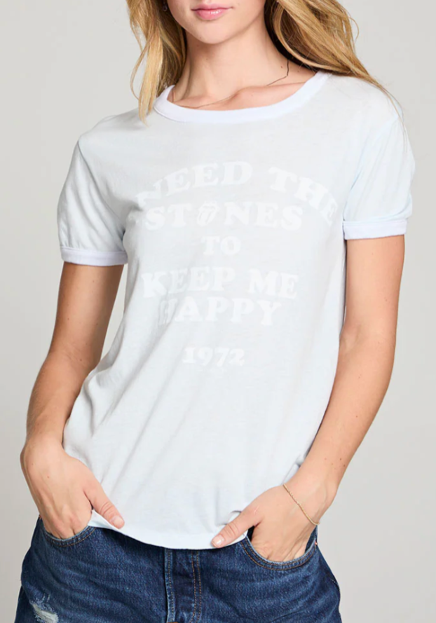 Chaser Rolling Stones - Stones to Make Me Happy Tee