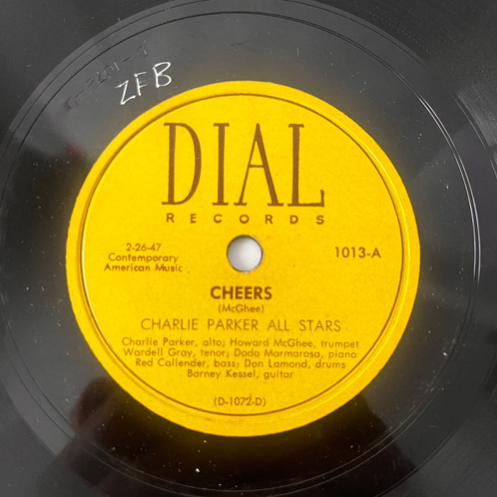 Cheers / Carving The Bird (78 RPM Shellac 10")