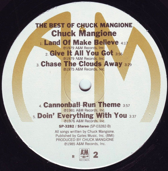 Chuck Mangione - The Best Of Chuck Mangione (LP) [US] 1st (Mint (M))
