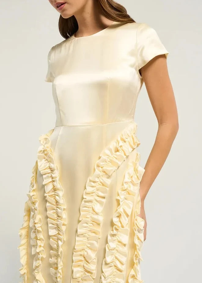 Toit Volant - Claire Dress - Butter -