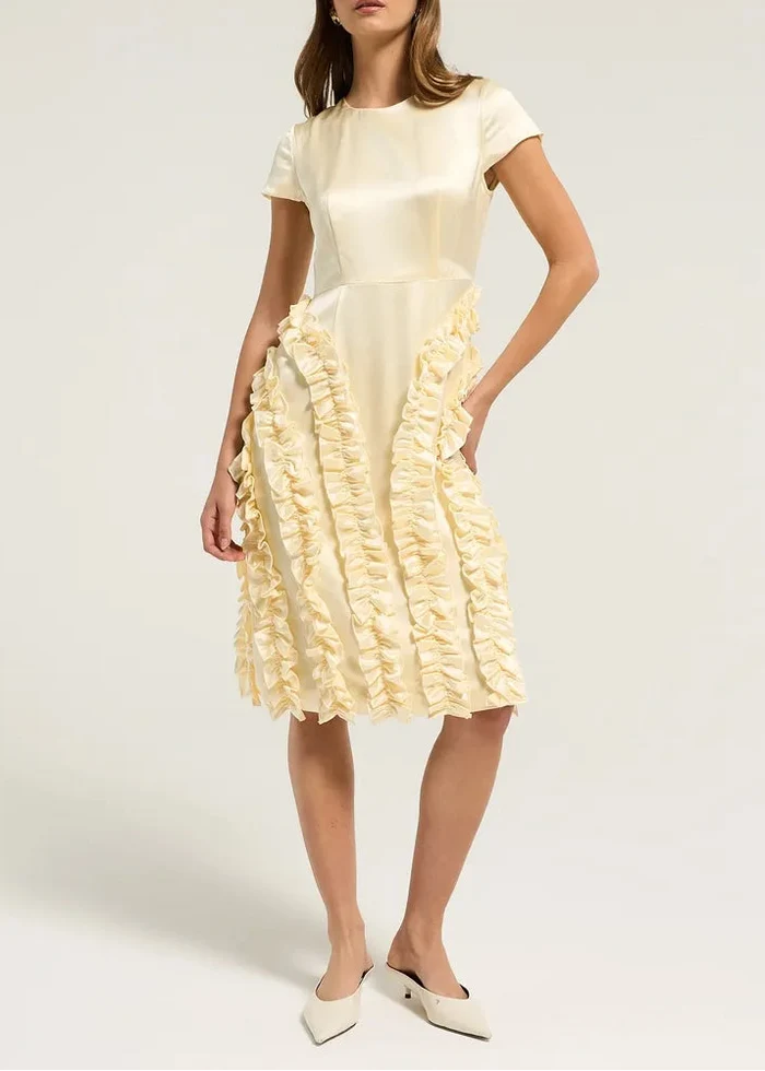 Toit Volant - Claire Dress - Butter -
