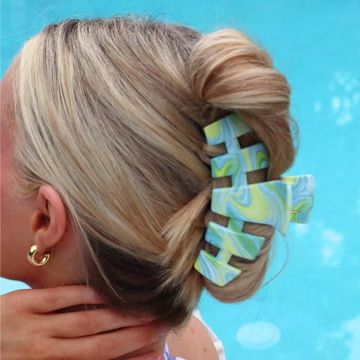 Classic | By the Sea Shore | Large Hair Clip