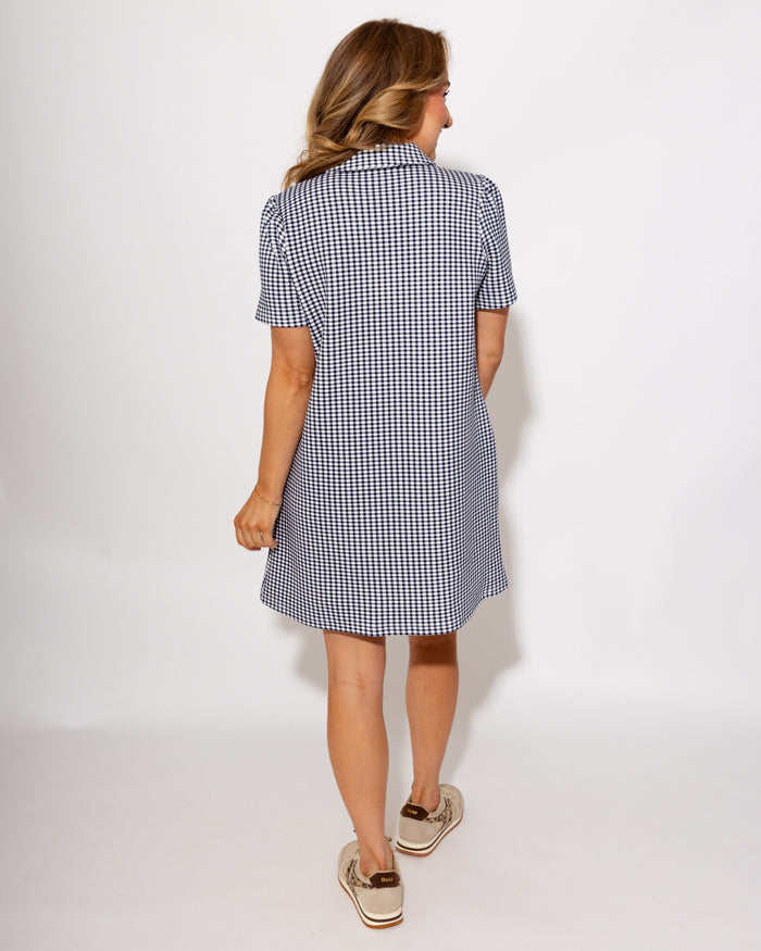 Classic Gingham Puff Sleeve Dress