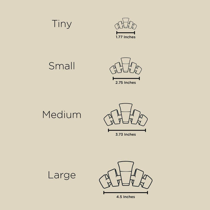 Classic Hair Clip | Tiny | Red Carpet Ready