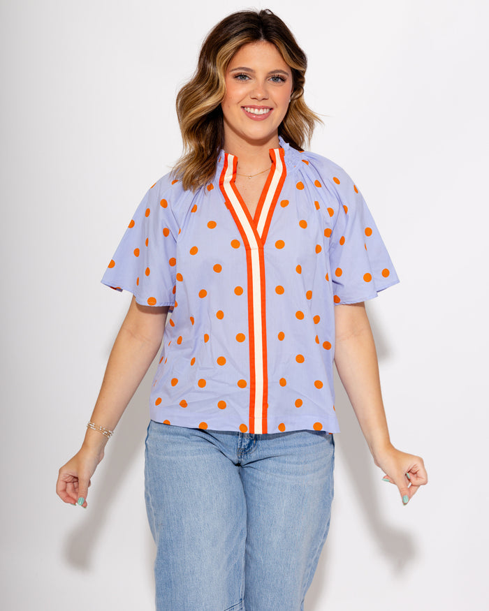 Classroom Classic Polka Dot Top