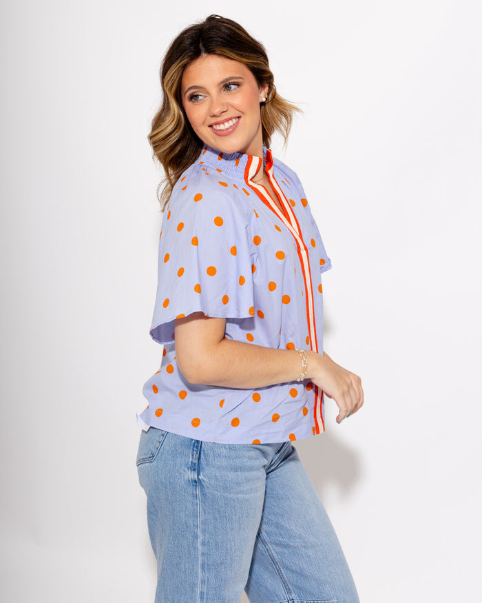 Classroom Classic Polka Dot Top