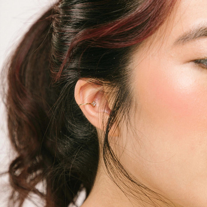 Aiori - Clover Ear Cuff - Gold -