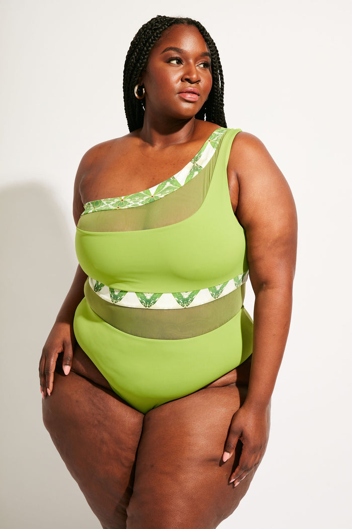 Nomads Swimwear - Coast One Piece II - Pothos/Nephrite -