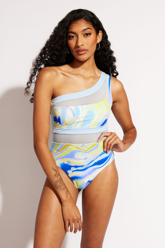 Nomads Swimwear - Coast One Piece II - Sky/Geode -