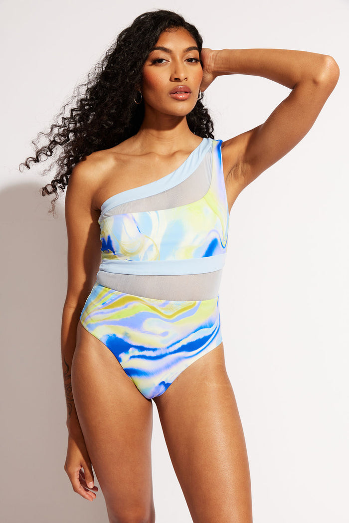 Nomads Swimwear - Coast One Piece II - Sky/Geode -