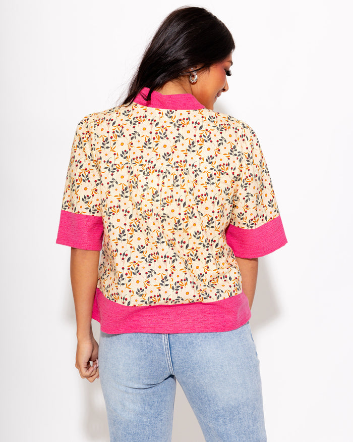 Color Pop Floral Top