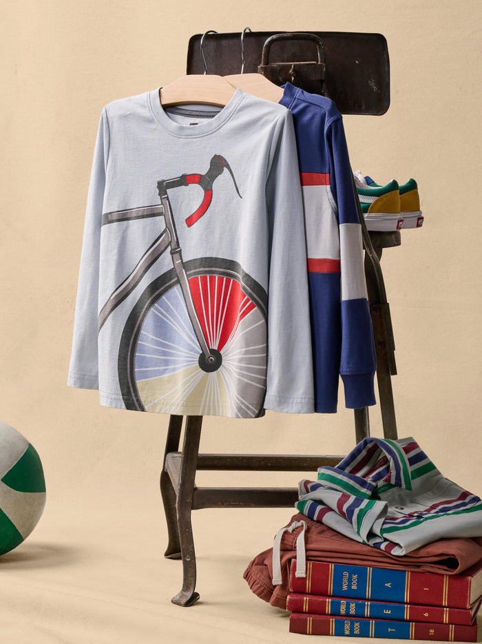 Color Wheel Bike Graphic Tee