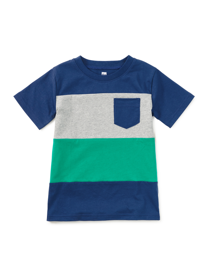 Colorblock Pocket Tee