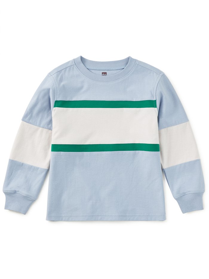 Colorblock Rugby Top