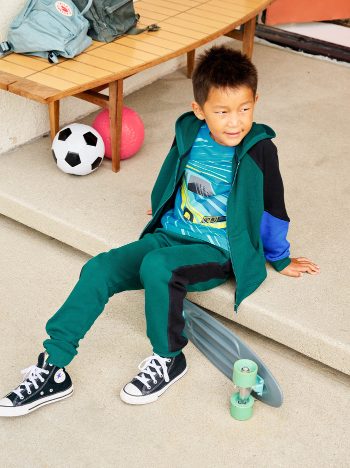 Colorblock Stripe-Out Joggers