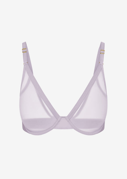 Harper Wilde - ComfortMesh Plunge Bra - Opal -
