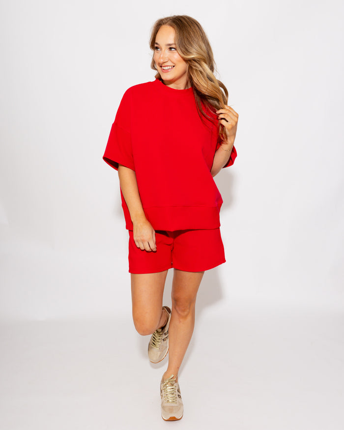 Comfy Chic Set in Ruby