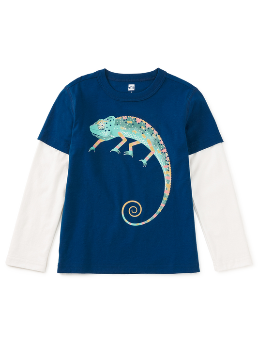 Cool Chameleon Layered Tee