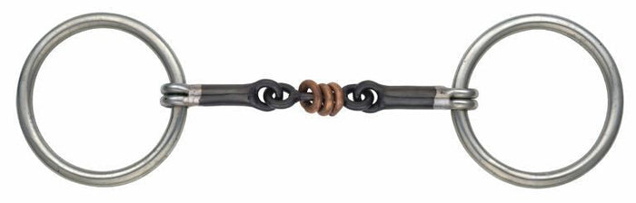 Copper Roller Snaffle with Sweet Iron Mouth