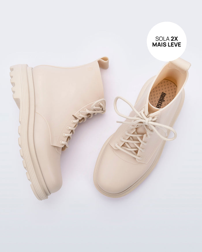 Melissa - Coturno Soft Boot - Beige -