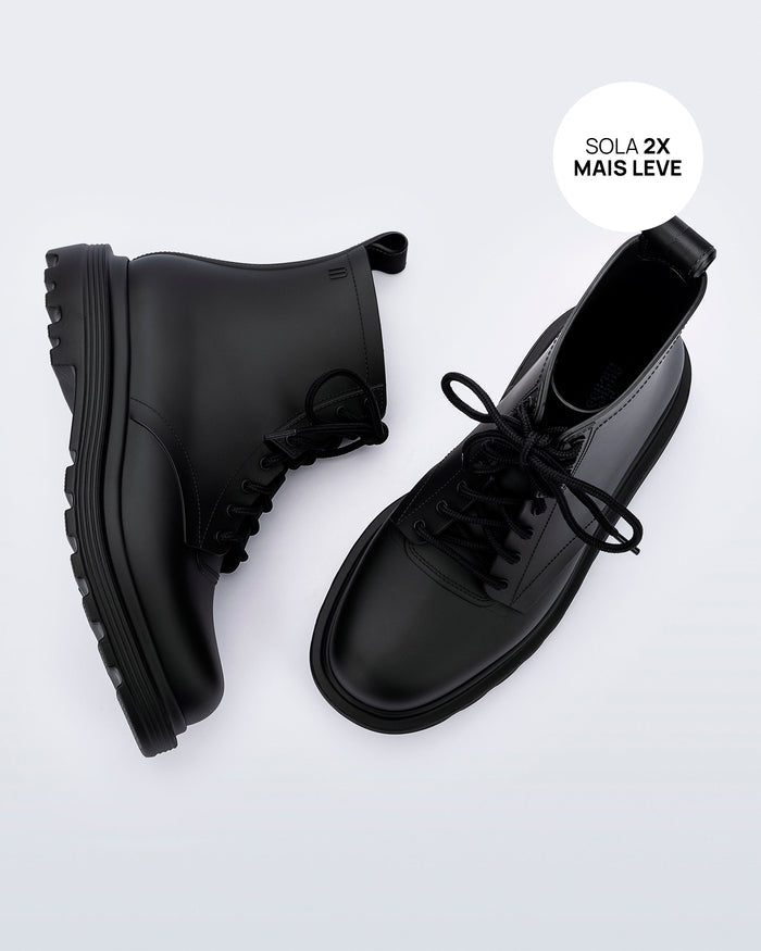 Melissa - Coturno Soft Boot - Black -