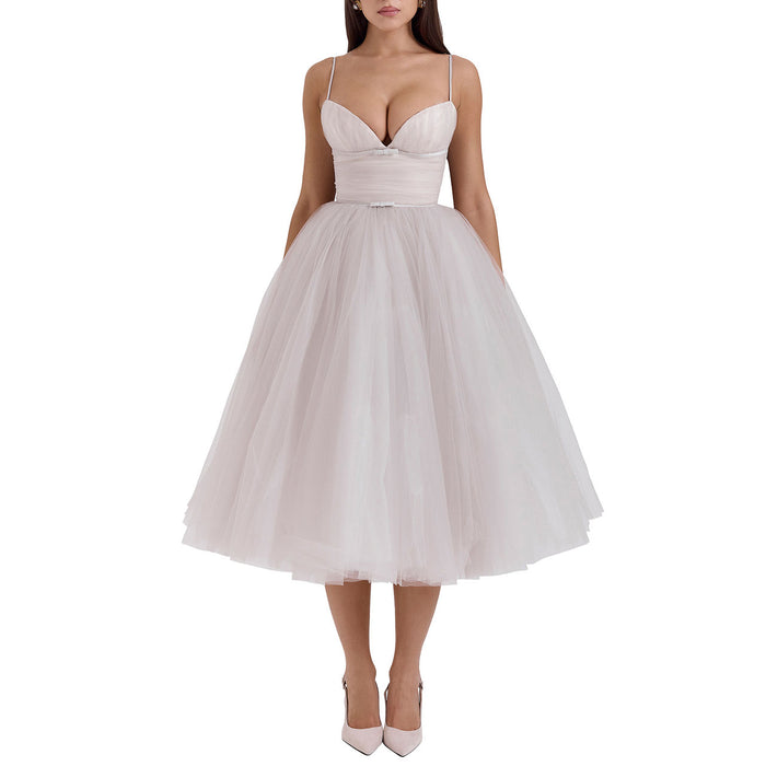Countess Tulle Flared Dress