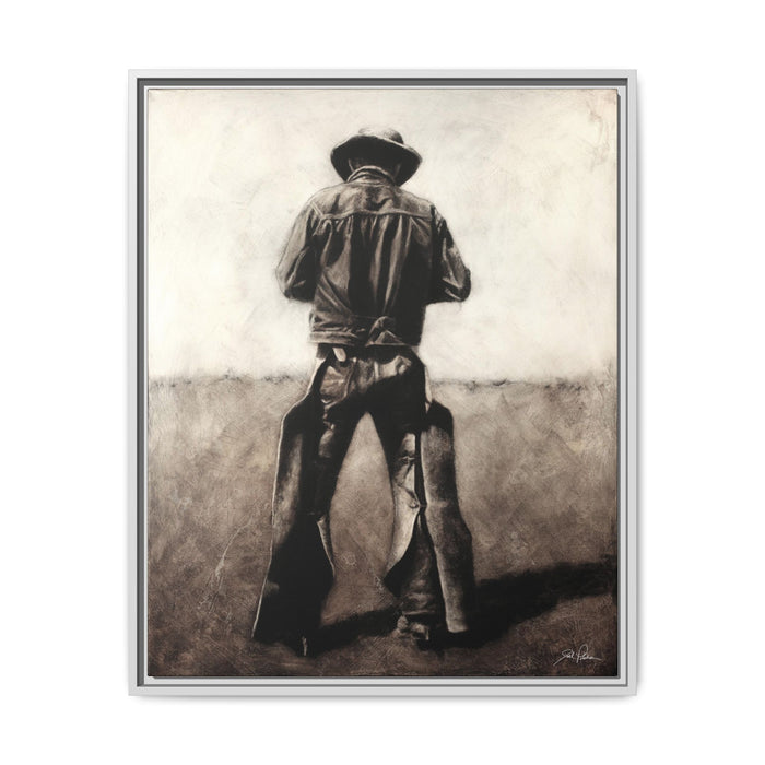 24" x 30" (Vertical) / White / 1.25"