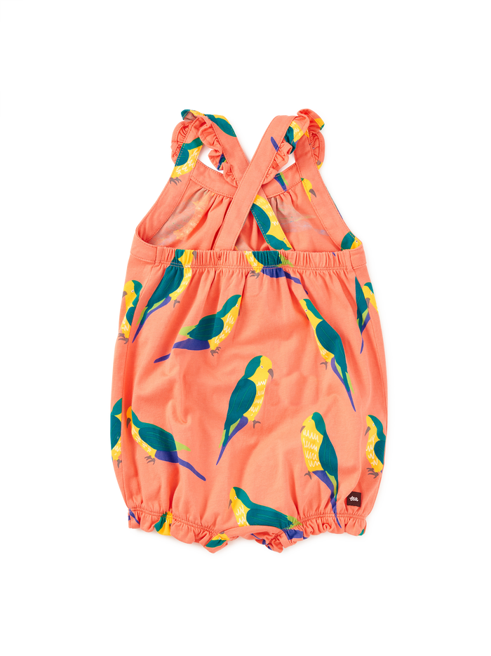 Cross-Back Baby Romper