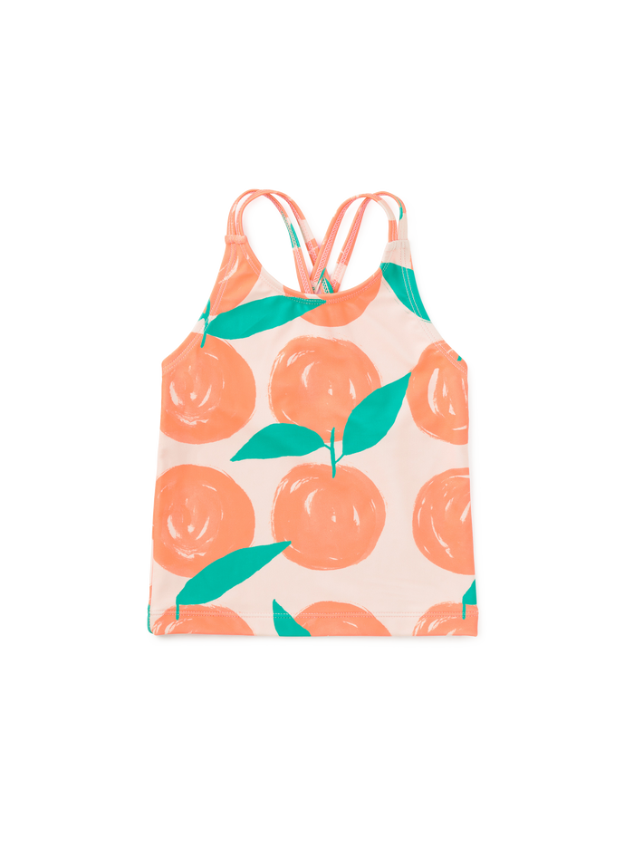 Cross Back Tankini Top