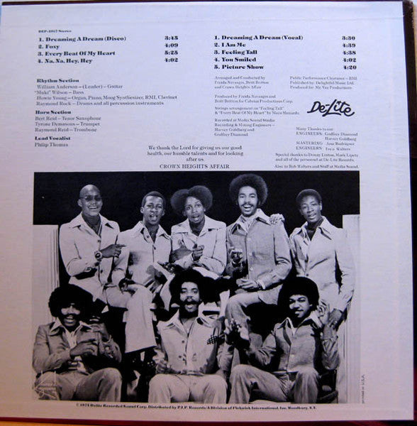 Crown Heights Affair - Dreaming A Dream (LP) [US] 1st