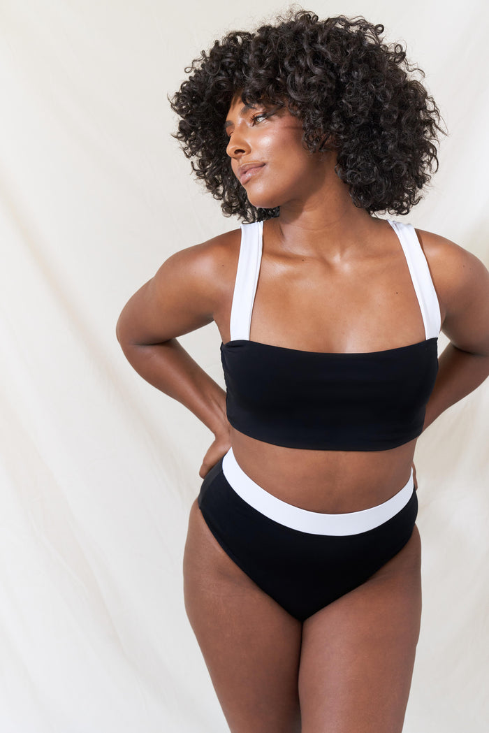 Nomads Swimwear - Current Swim Bottom - Black -