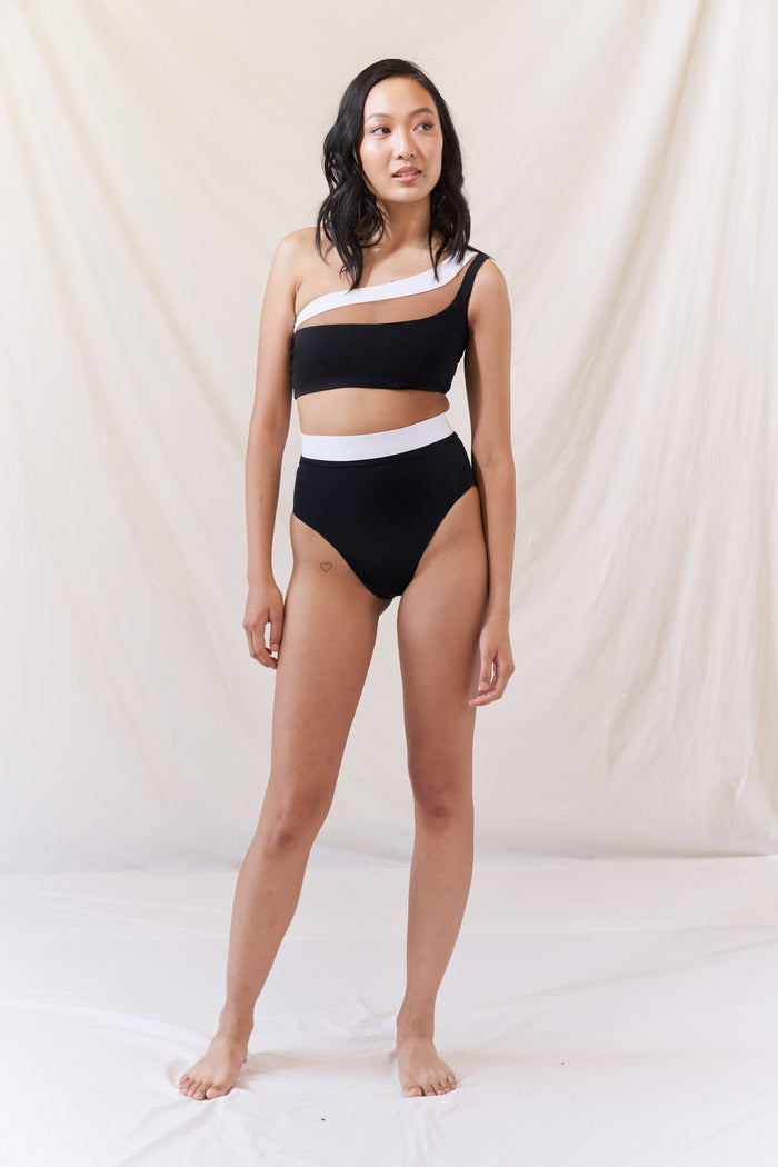Nomads Swimwear - Current Swim Bottom - Black -