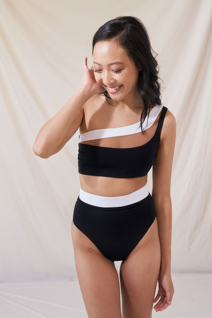 Nomads Swimwear - Current Swim Bottom - Black -