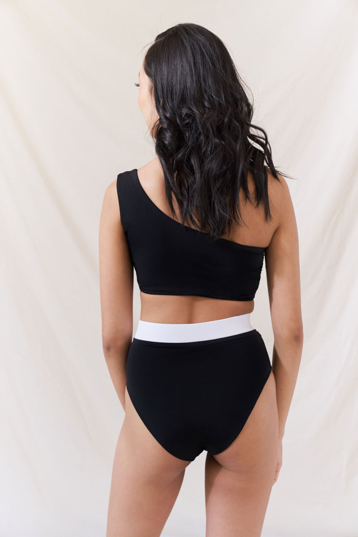 Nomads Swimwear - Current Swim Bottom - Black -